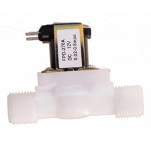 1/2INCH 12VDC SOLENOID VALVE MAINS PRESSURE OPERATION THREAD OD20mm DC-12VDC-MP