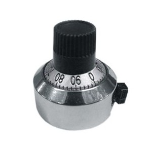 DIAL KNOB 10-TURN FOR 6.35mm SHAFT XSN III-6.35
