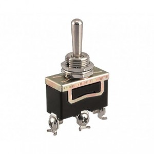 Large Toggle Switch Spdt (ON)-OFF-(ON) 250VAC 10A Screw Term B067CM-1.0