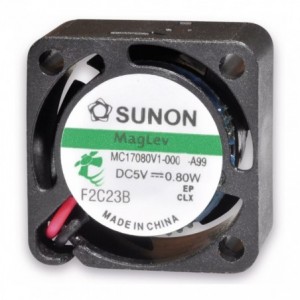 5VDC AXIAL COOLING FAN 17sqx8mm VAPO 0.9CFM LEAD MC17080V1-0000-A99