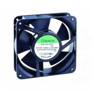 220V AXIAL COOLING FAN 120sqx38mm SLV 112CFM TERM A2123-HST.GN