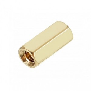 PCB BRASS / METAL SPACER FEM-FEM M3x12mm V5234D