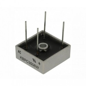 Bridge Rectifier Square Pcb 600V 35A 4PIN KBPC3506W