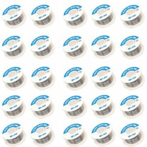 60g LEAD SOLDER WIRE 0.8mm 63/37 - 20/BOX 9-0.8MM-60G