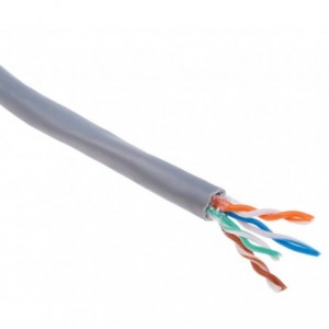 Network Cable CAT5E Solid Grey - Debulk H725UTPS-GY
