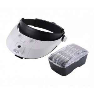 HEAD MOUNT MAGNIFIER W/LEDs MG81001-G