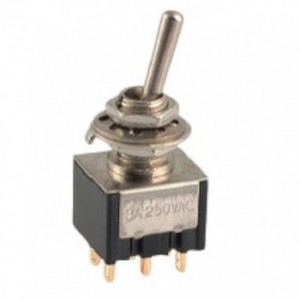 MINI Toggle Switch Dpdt (ON)-OFF-(ON) B069FM1
