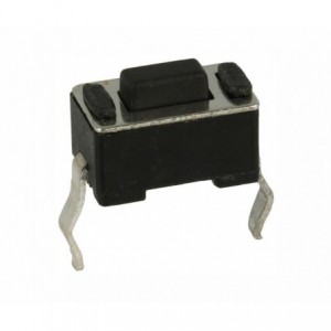 2 PIN MINIATURE TACTILE SWITCH NO 4x6x5mm MTS-1101A-250GF