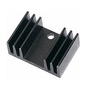 HEATSINK TO220 BLACK 12x20x29mm V4330N-SE