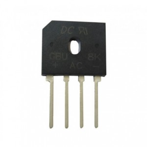 Diode Bridge Rectifier Sil +AA- 800V 8A GBU8K