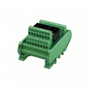 8-CH RELAY 24V DIN RAIL MOUNT INTERFACE 8x24V DM72-RMUS-08-PN-1-44-00Z(H)