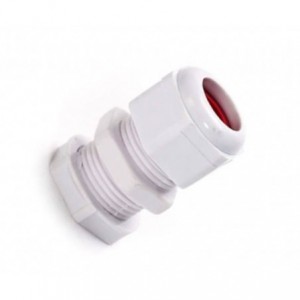 WHITE COMPRESSION GLAND PH20mm CAB6.5-12mm CG-01