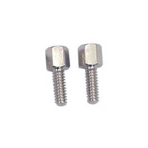 HEX SPACER MAL-FEM 4-40UNC 10mm THREAD LENGTH - 2P/BAG 86301-HEX