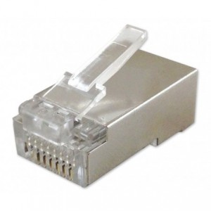 RJ45 Modular Plug Connector Shielded 8P8C CAT-6 MOD-CON/C6RJ