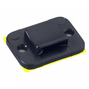 CABLE TIE ADHESIVE MOUNT 20x20x3.6mm BLACK TY3BK