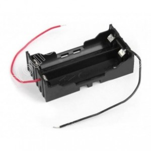 BATTERY HOLDER FOR 2x 18650 PARALLEL LITHIUM KST-3047