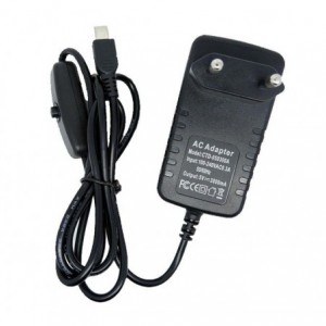 POWER SUPPLY FOR RASPBERRY Pi 5V 3A USB-C 80420026 / CTD-050300A