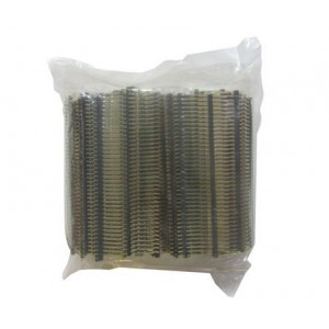 Header Sil Str 40W 2.54 TH12 Brass NON-PLATED - 200P/BAG PL2525G01 6.0/3.0-140
