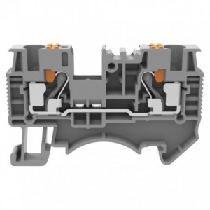 TERMINAL BLOCK D/R GREY 600V 30A P6.2mm PUSH-IN DS4-01P-11-00A(H)