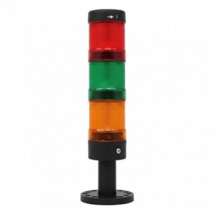 PRE-CONFIGURED Beacon Tower Light 24VAC/DC 3W NLT-50-Y-G-R-24V