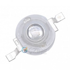 UV-A / PURPLE LED 3W 3.4V 650mA 395-405nm 140-DEG 181429