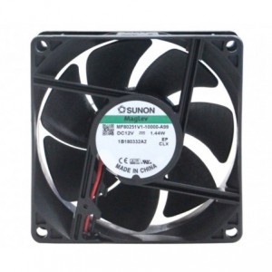 12VDC AXIAL FAN 80sqx25mm VAPO 41CFM LEAD MF80251V1-10000-A99