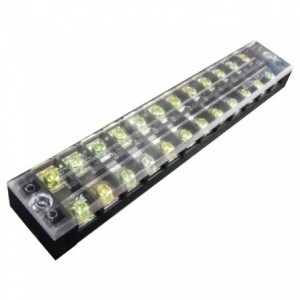 Barrier Terminal Block Strip 600V 45A 12W TB-4512L