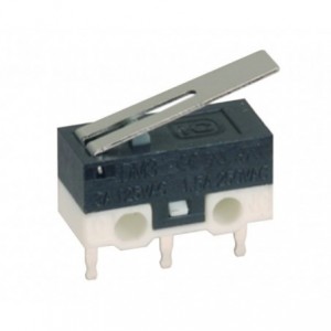 SUB MINI MICRO LIMIT SWITCH SPDT LEVER14mm PCB B1752X (3A)