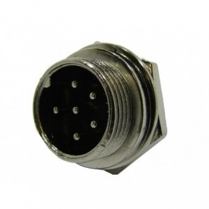 M16 6W P/M-MIC-PLUG 5A 125V Aviation Connector M5902E