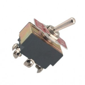 Large Toggle Switch Dpdt ON-ON Screw Terminal B066A-0.75