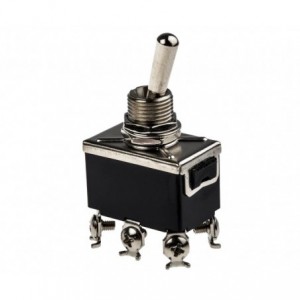 Large Toggle Switch Dpdt (ON)-OFF-(ON) 250VAC 10A Screw Term B067FM-1.0