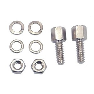 D-SUB Hex Lock Nut Set Of 8-PCS (one Pair) 86301
