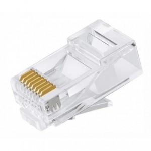 CAT6E RJ45 Plug 3 Prong 8P8C - Debulk MOD-CON/RJ45C