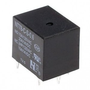 Relay Spdt 10A 12VDC Rect 5PCB NT78CS10DC12V0.6