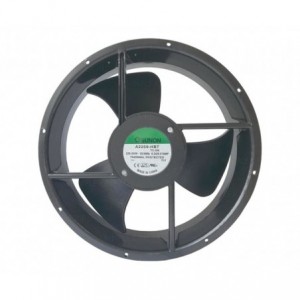 220V AXIAL FAN 254x89mm BAL RND 600CFM TERM A2259-HBT.TC.N.GN