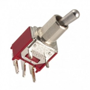 MINI Toggle Switch Spdt ON-ON R/A Pcb B070BV