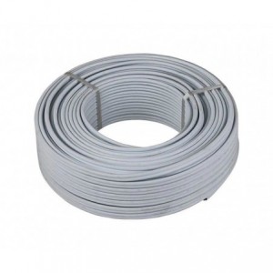 SIGNAL CABLE SCREENED 2C 0.5MM2 - 100m/ROLL H121P50-GY