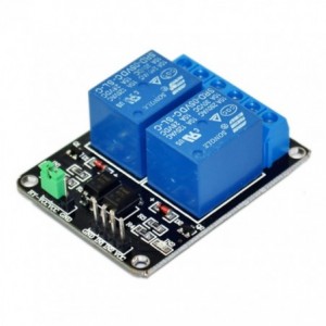 2-Channel Relay 5V Coil Module Board Active-Low TS0817