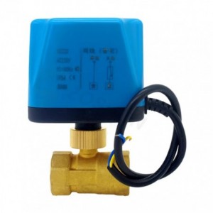 WATER MAINS 3/4inch 25mm MOTORISED VALVE N.O 220VAC DN20-2W-NO-220VAC-DQ200-4P