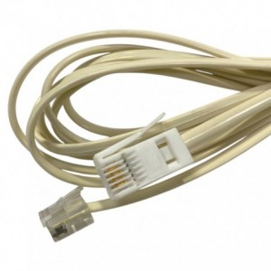 RJ45 TO RJ11/RJ12 TELEPHONE CABLE - 3m LOOMCABAIMS1