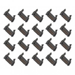 Idc Header 16W R/A Eject Levers - 120/TRAY DC2-2.54-16P