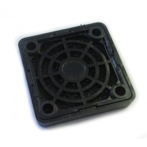 PLASTIC FILTER FINGER/FAN GUARD BLACK 40mm 3-PIECE 180028