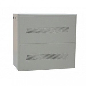 STEEL BATTERY CABINET 6x100A 62x45x61 C6 / 200019 - NO LEADS