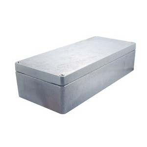 ALUMINUM IP66 ENCLOSURE NATURAL 360x160x90 RPGAJ-360-160-090NA *D*
