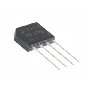 Bridge Rectifier Sil +AA- 600V 2A KBP206G