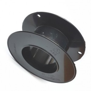 REEL PLASTIC EMPTY BLACK MEDIUM 58x38 102/58/35x20