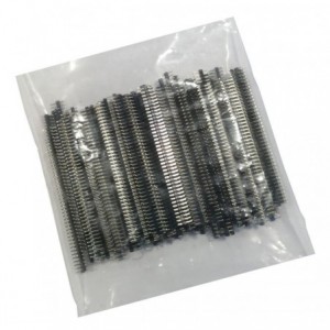 Header Sil Str 40W 2.54 TH12 Tin - 200/BAG 200640
