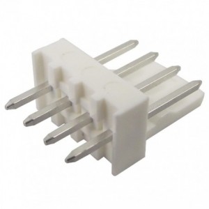 Header Sil 4WAY Str Pcb 3966-04