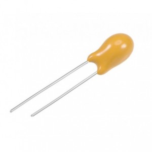 TANTALUM CAPACITOR BEAD 10uF 16V P2.5mm 199D106X9016CA2