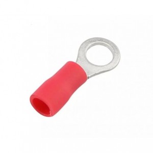 TERMINAL PRE-INS RING LUG RED R4.3mm - DEBULK RV 1.25-4S